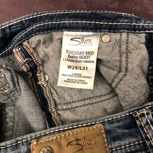 Silver Baby Boot 29/31